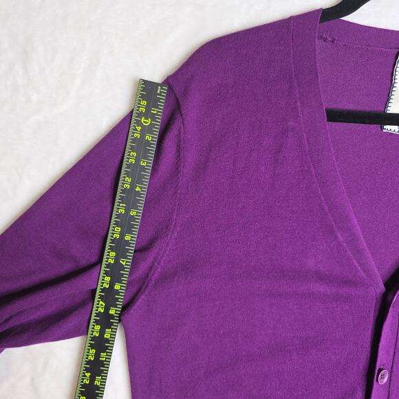 Diesel Vintage Ws L Purple Longsleeve cardigan. Rare Unique Find. Buttondown Fun - Picture 4 of 16